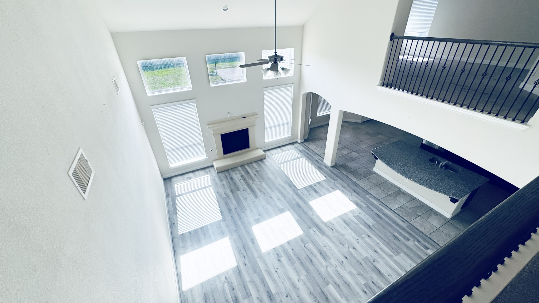 1236 Laurel Loop Angleton, TX 77515 - Photo 1 of 17 a living room with furniture and a fireplace