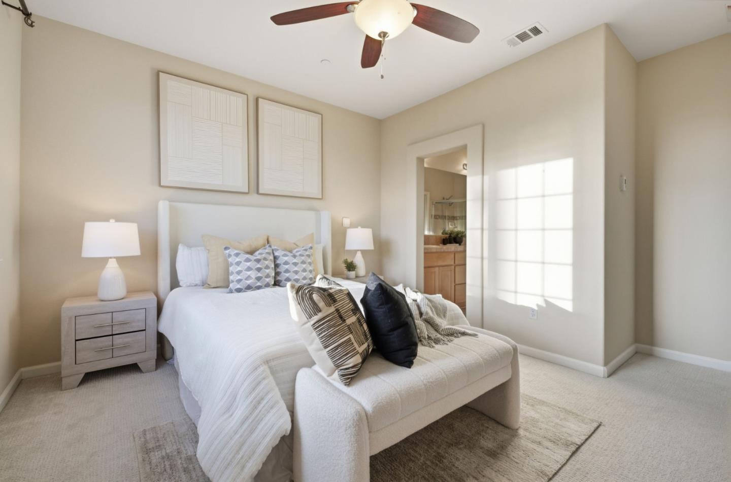 2070 Almaden Road San Jose, CA 95125 - Photo 18 of 36 a bedroom with bed and window