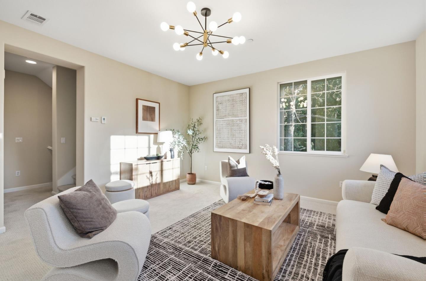 2070 Almaden Road San Jose, CA 95125 - Photo 6 of 36 a living room with furniture and a large window