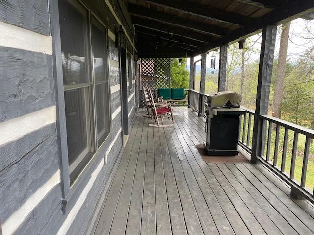 304 Settlers View Road Townsend, TN 37882 - Photo 28 of 28 Back Porch with swing
