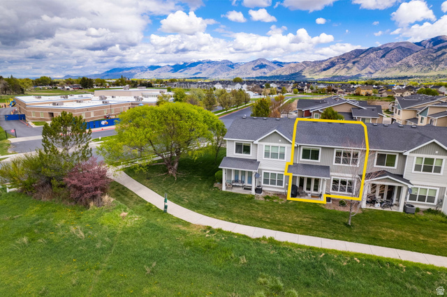 2382 South 1275th Street West Logan, UT 84321 - Photo 32 of 36 Bird's eye view of property & mountains