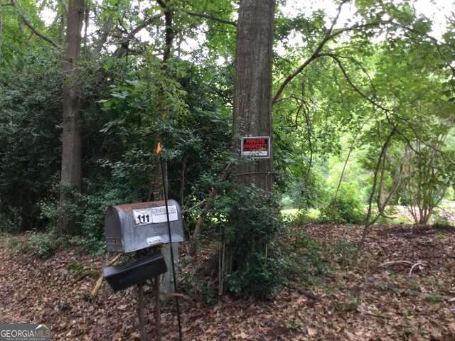 111 Mitchell Road Fayetteville, GA 30214 - Photo 2 of 19 a sign that is sitting in a forest