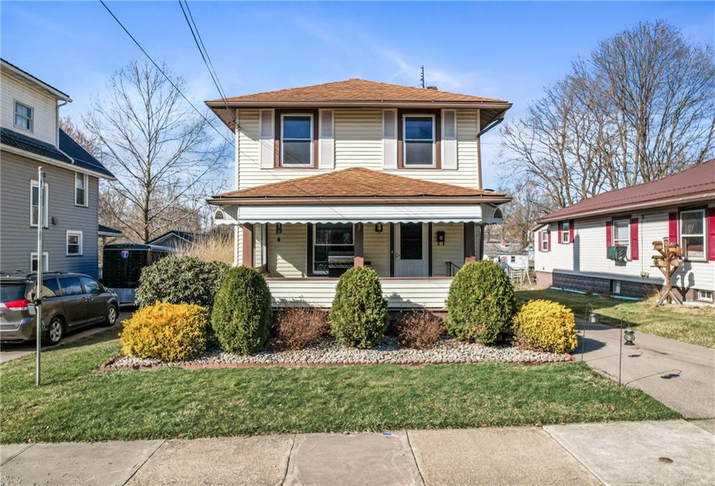 6 East Ridge Avenue Greenville, PA 16125 - Photo 1 of 47 a front view of a house with garden