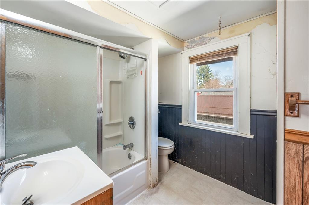 6 East Ridge Avenue Greenville, PA 16125 - Photo 23 of 47 a bathroom with a sink toilet and shower