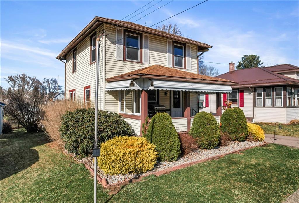 6 East Ridge Avenue Greenville, PA 16125 - Photo 46 of 47 a front view of a house with garden