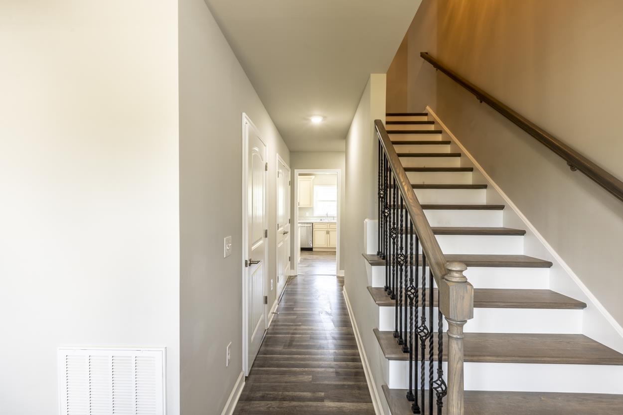 125 Rhodes Hill Drive Dayton, VA 22821 - Photo 21 of 37 a view of a hallway with wooden floor and entryway