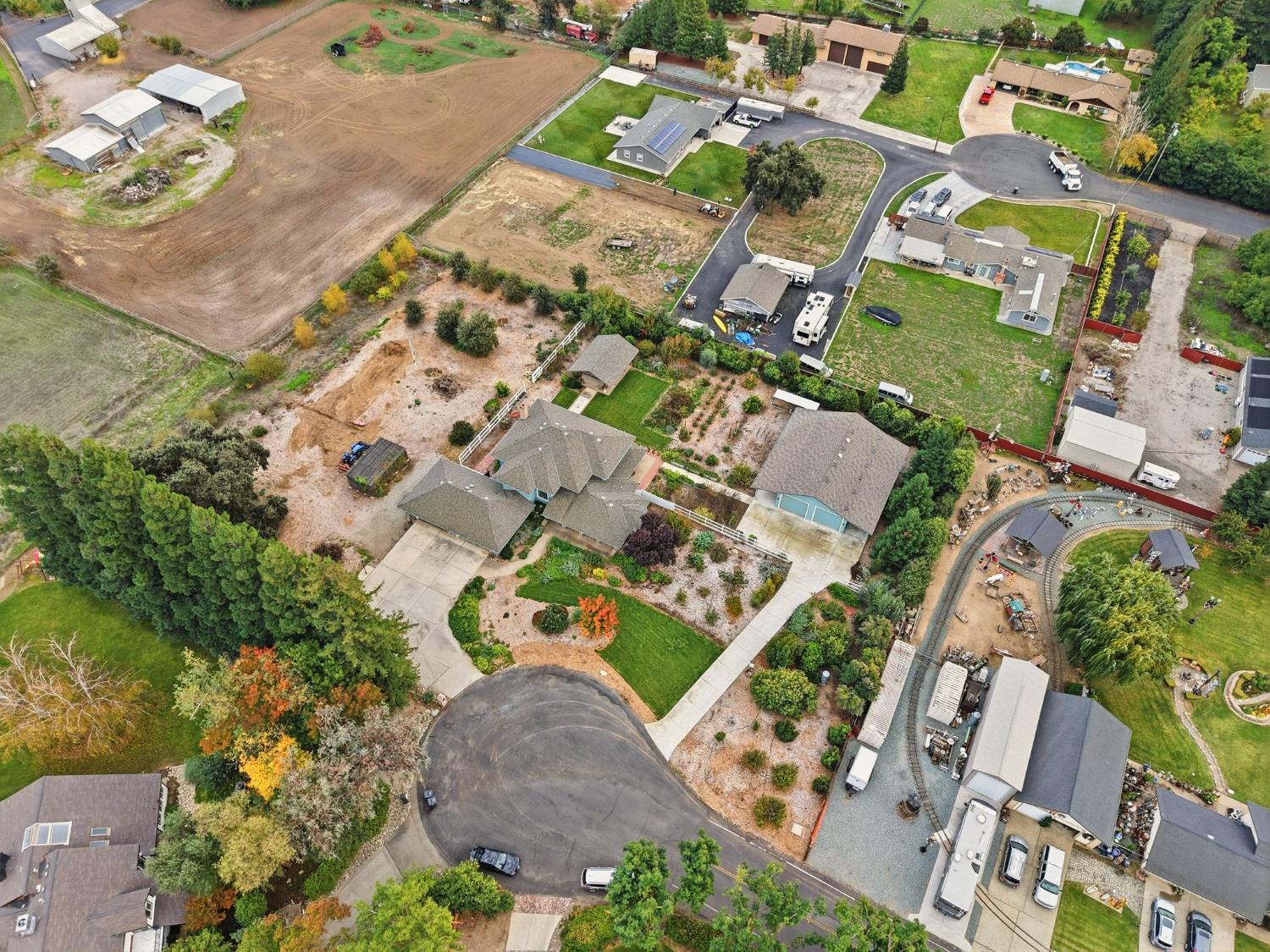 6380 Landmark Place Stockton, CA 95215 - Photo 33 of 39 an aerial view of residential houses with outdoor space
