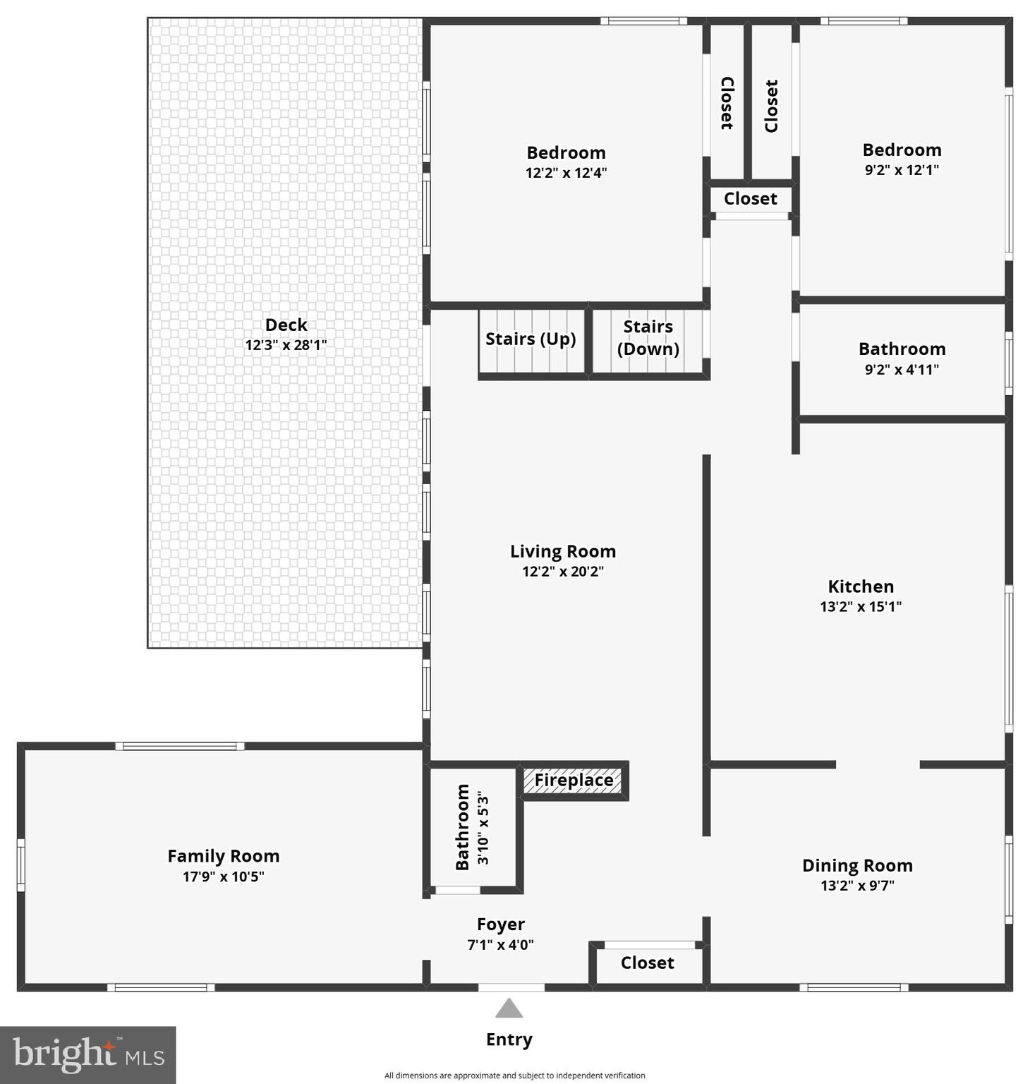 807 Brice Road Rockville, MD 20852 - Photo 63 of 65 Main level floor plan