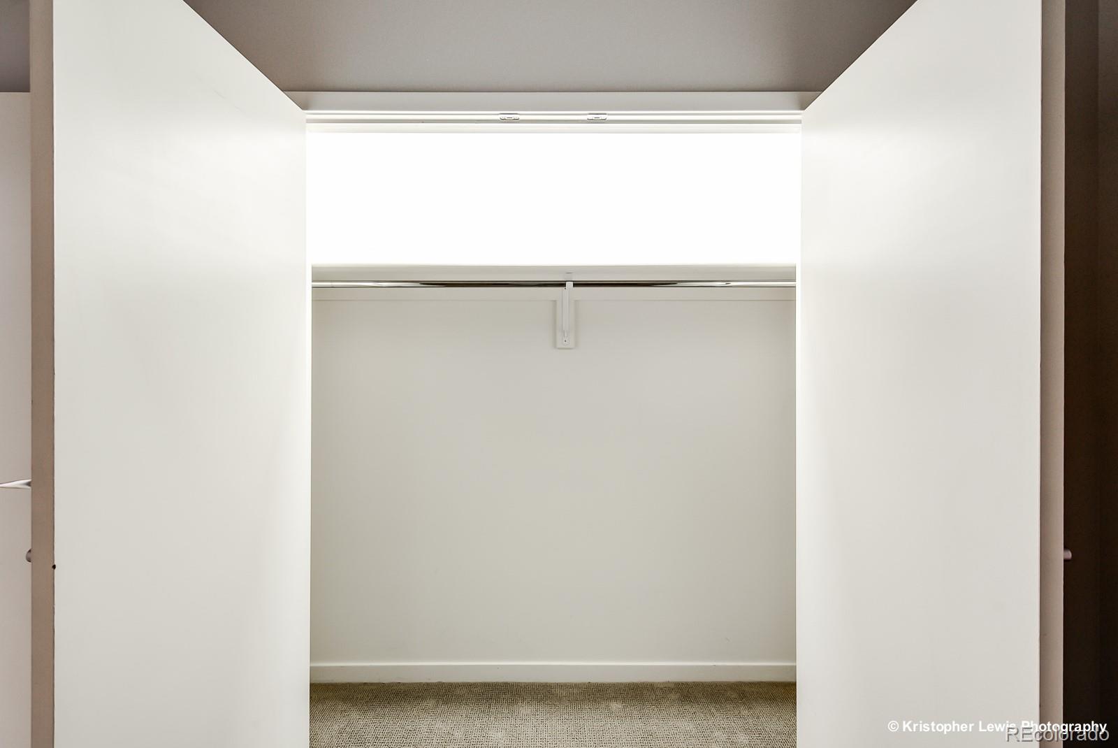 1400 Little Raven Street, Unit B Denver, CO 80202 - Photo 27 of 35 a close view of a closet