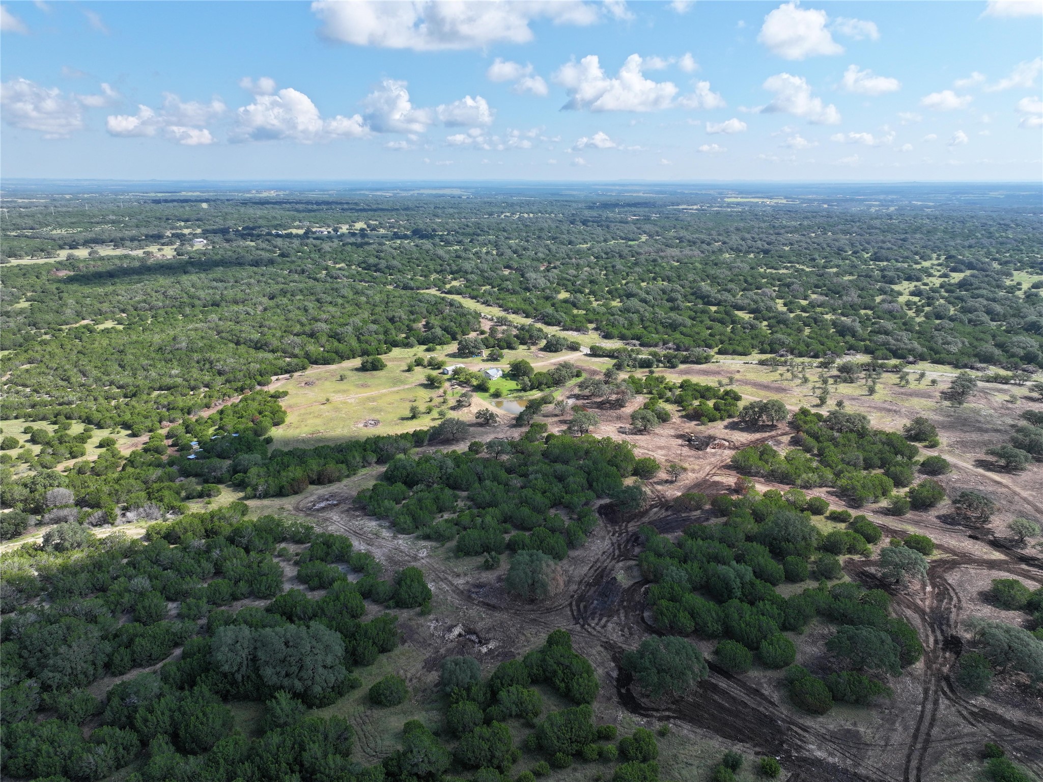 108 Rd Burnet Tx 78611 Road Lampasas, TX 76550 - Photo 3 of 9 an aerial view of residential houses with outdoor space and trees