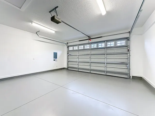 a view of a room with storage and utility room