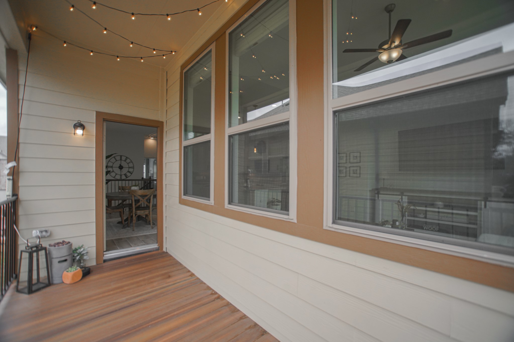 4232 Merry Mill Drive Spring, TX 77386 - Photo 34 of 50 Covered patio view from the inside—bringing outdoors in with ease.