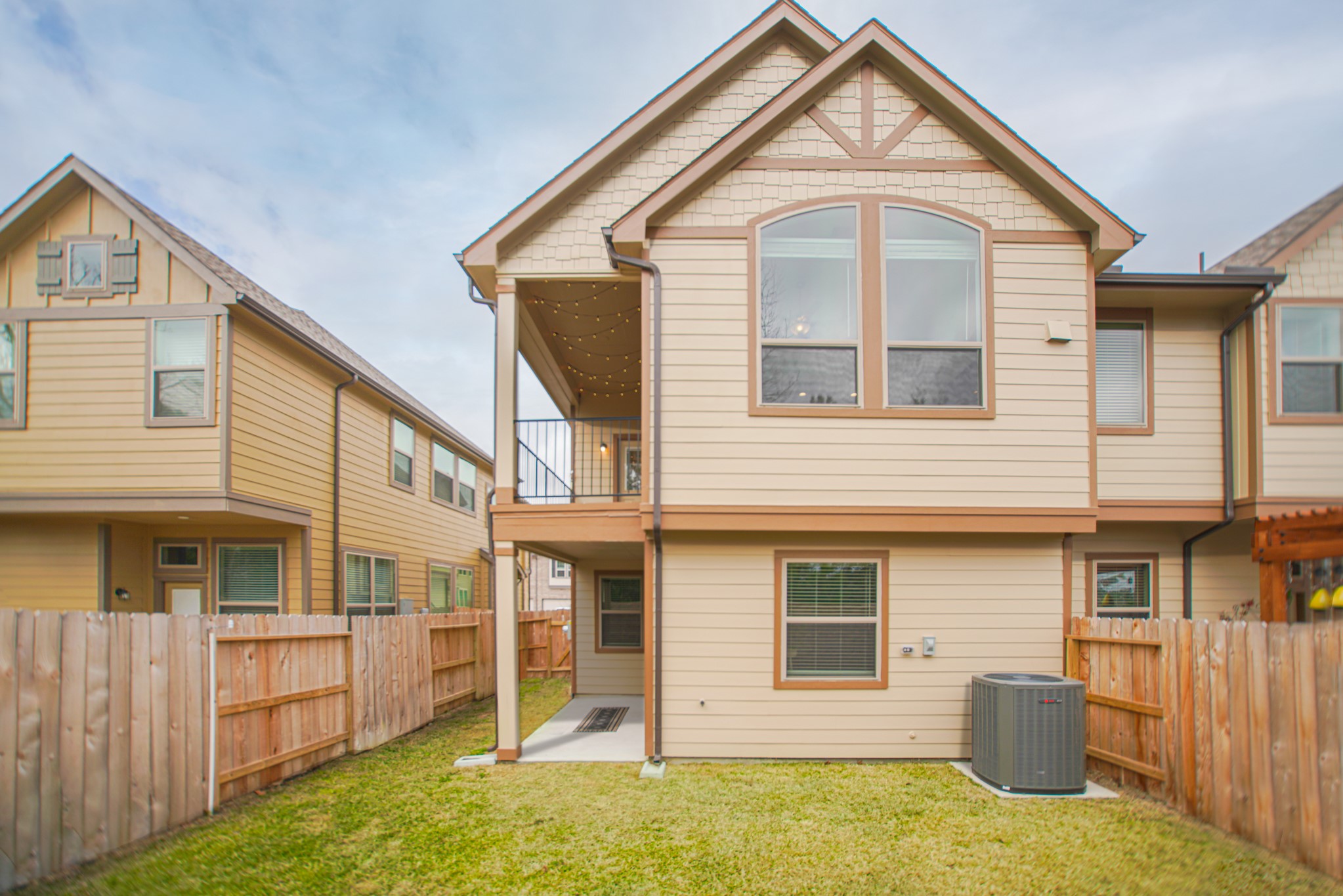 4232 Merry Mill Drive Spring, TX 77386 - Photo 48 of 50 Backyard view with no rear neighbors—ideal setting for privacy & future gatherings.
