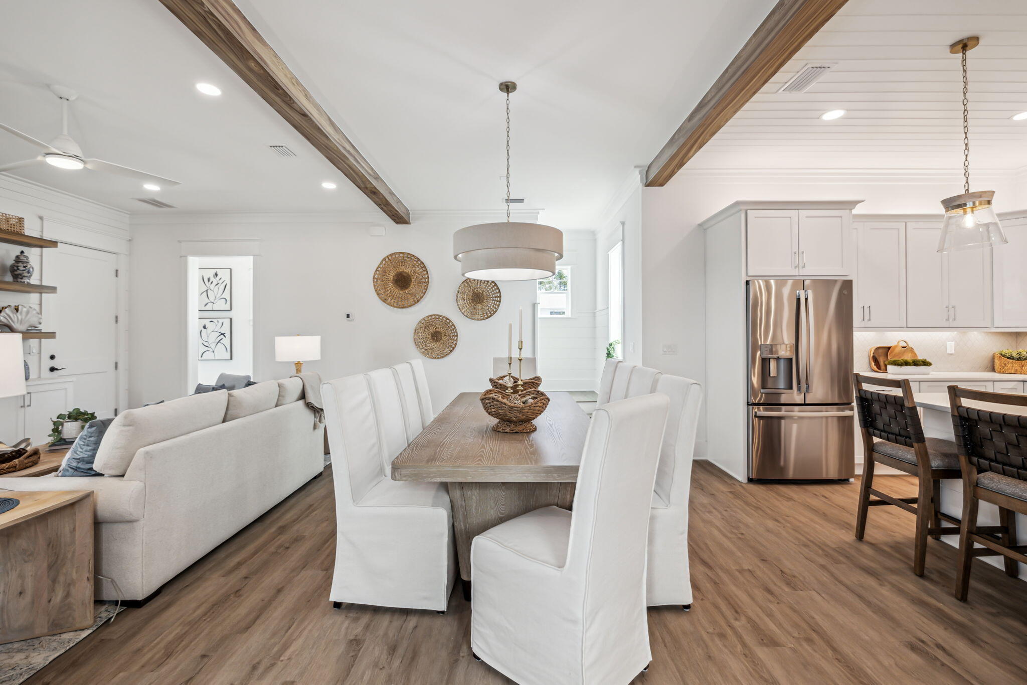 33 Grayton Boulevard Santa Rosa Beach, FL 32459 - Photo 13 of 48 a dining room with furniture and wooden floor