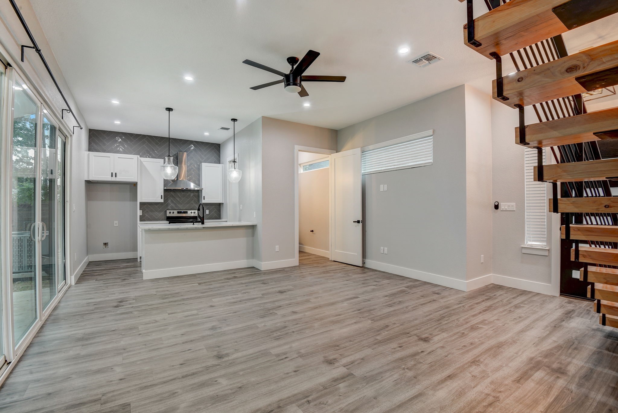 2507 Rogge Lane, Unit 2 Austin, TX 78723 - Photo 6 of 30 a view of kitchen with cabinets and stainless steel appliances
