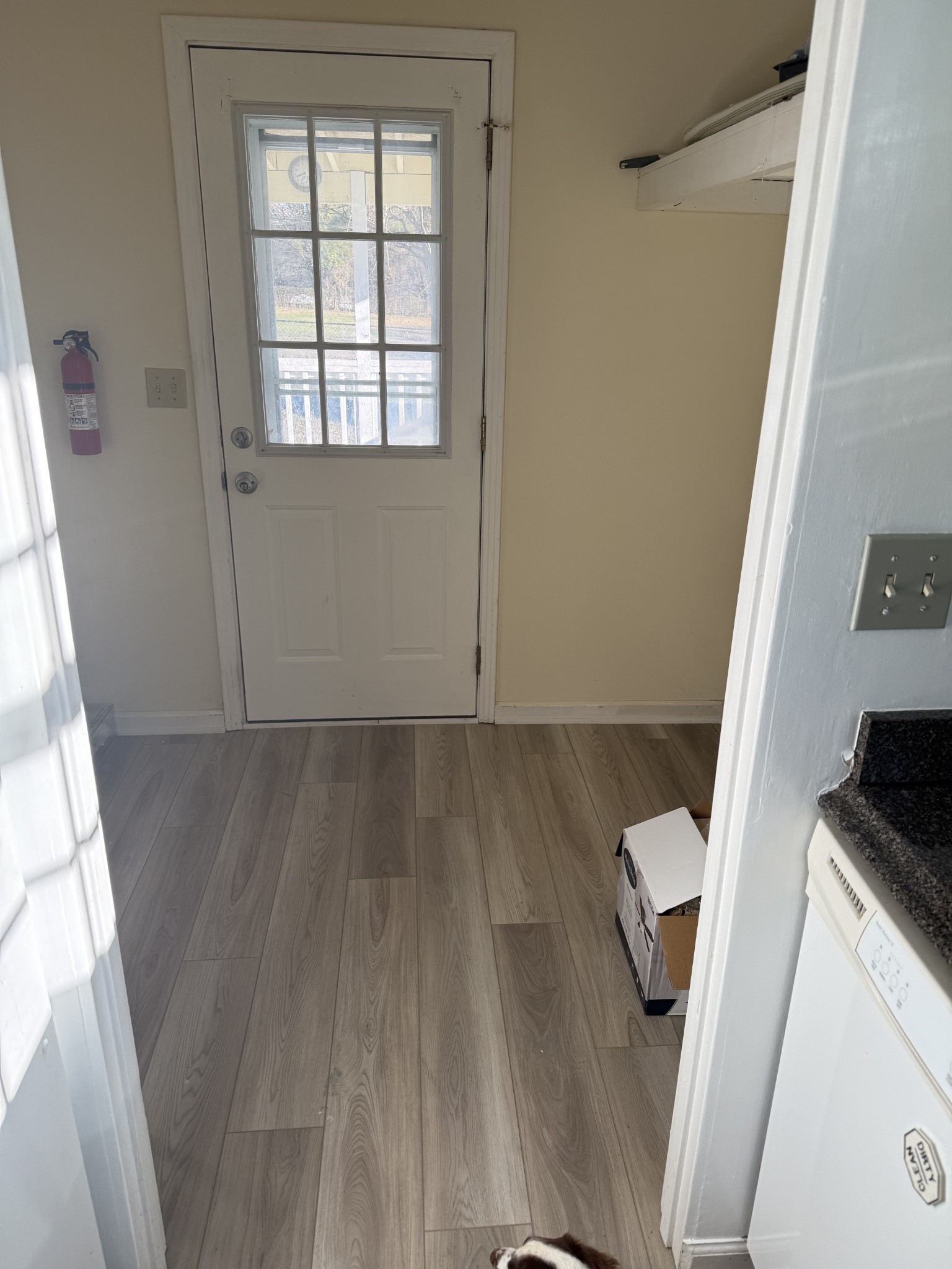 6489 Old Highway 431 South Springfield, TN 37172 - Photo 10 of 21 a view of wooden floor and windows in a room