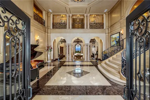 a view of living room and kitchen