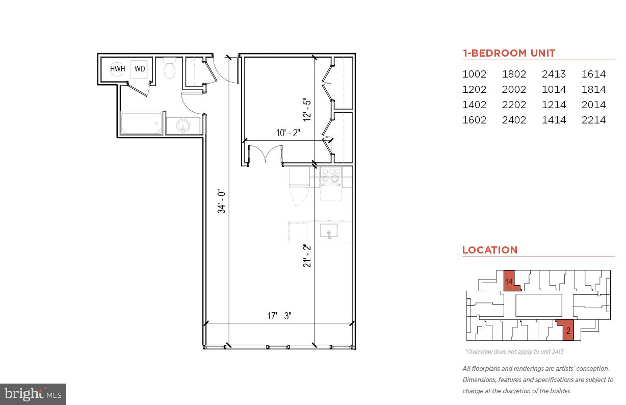 200 North 16th Street, Unit 701 Philadelphia, PA 19102 - Photo 36 of 82 a picture of a floor plan