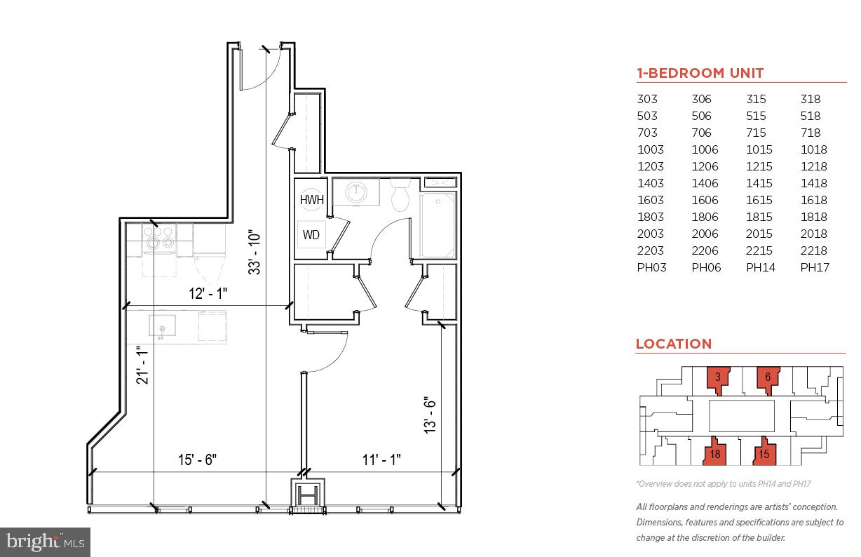 200 North 16th Street, Unit 701 Philadelphia, PA 19102 - Photo 54 of 82 a picture of floor plan