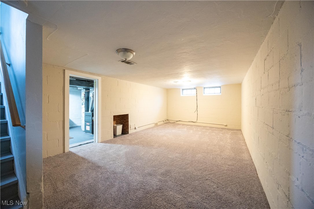 1937 Staunton Road Cleveland, OH 44118 - Photo 21 of 31 Basement with carpet floors