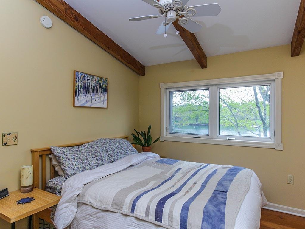 38 Wharf Road Harpswell, ME 04079 - Photo 14 of 30 Vaulted and beamed ceilings are...
