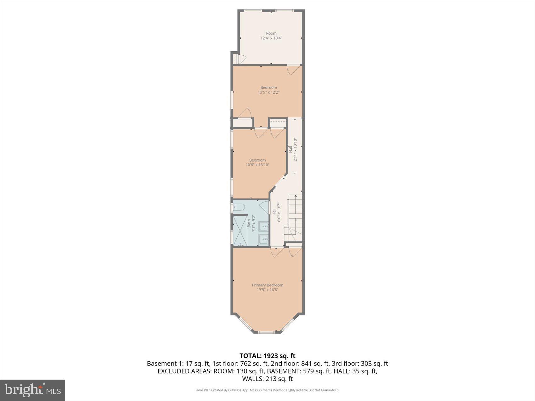 2413 Madison Avenue Baltimore, MD 21217 - Photo 46 of 48 a picture of a floor plan