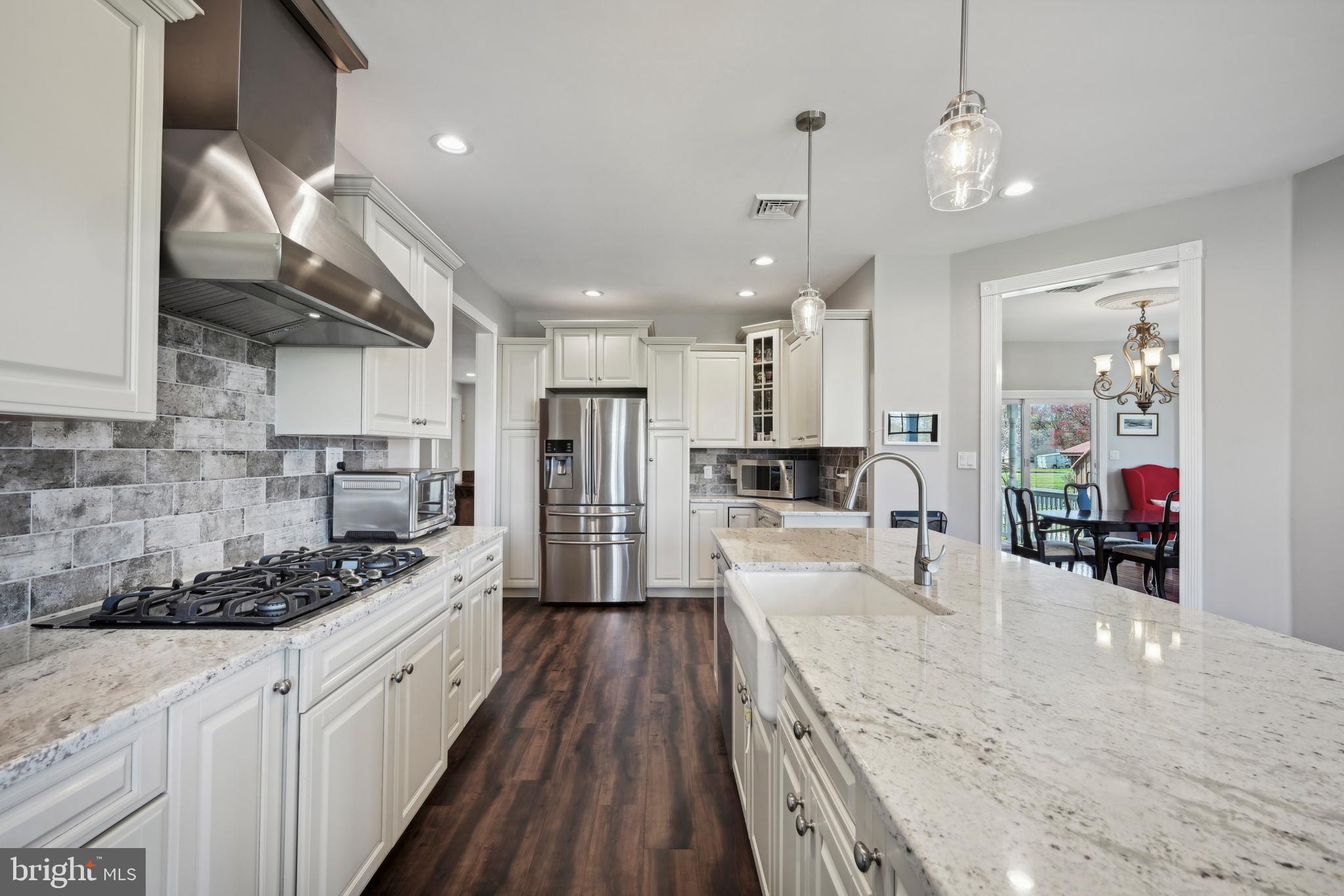 358 Eayrestown Road Southampton, NJ 08088 - Photo 13 of 54 a large kitchen with cabinets