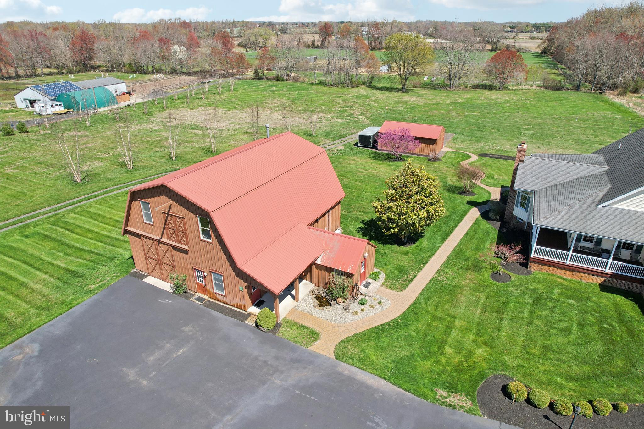 358 Eayrestown Road Southampton, NJ 08088 - Photo 47 of 54 Appx 3300sqft barn w/ garage, office suite & more