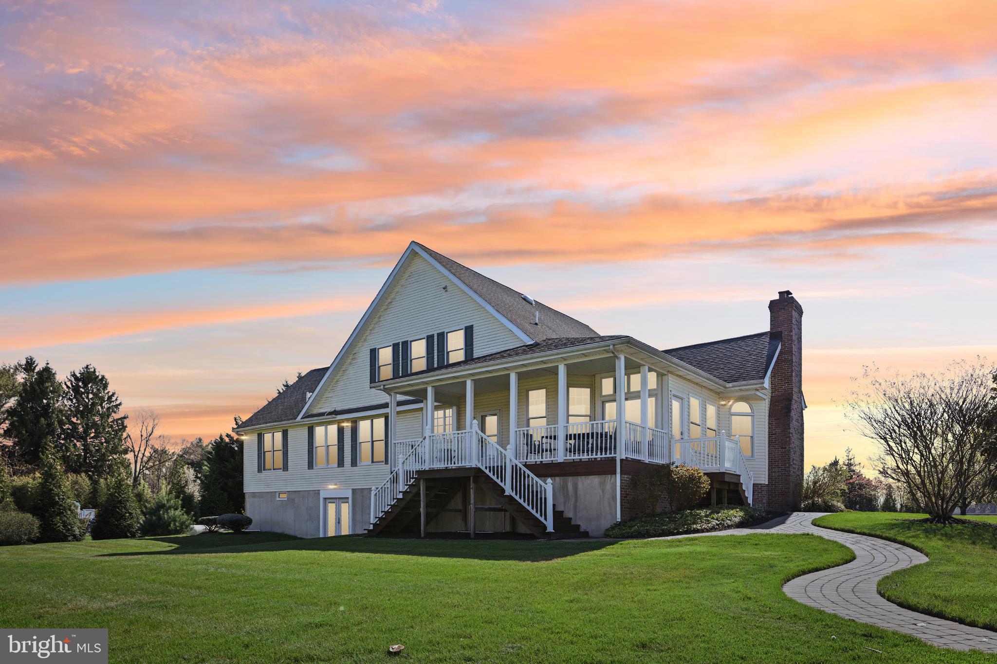 358 Eayrestown Road Southampton, NJ 08088 - Photo 50 of 54 a view of house with garden