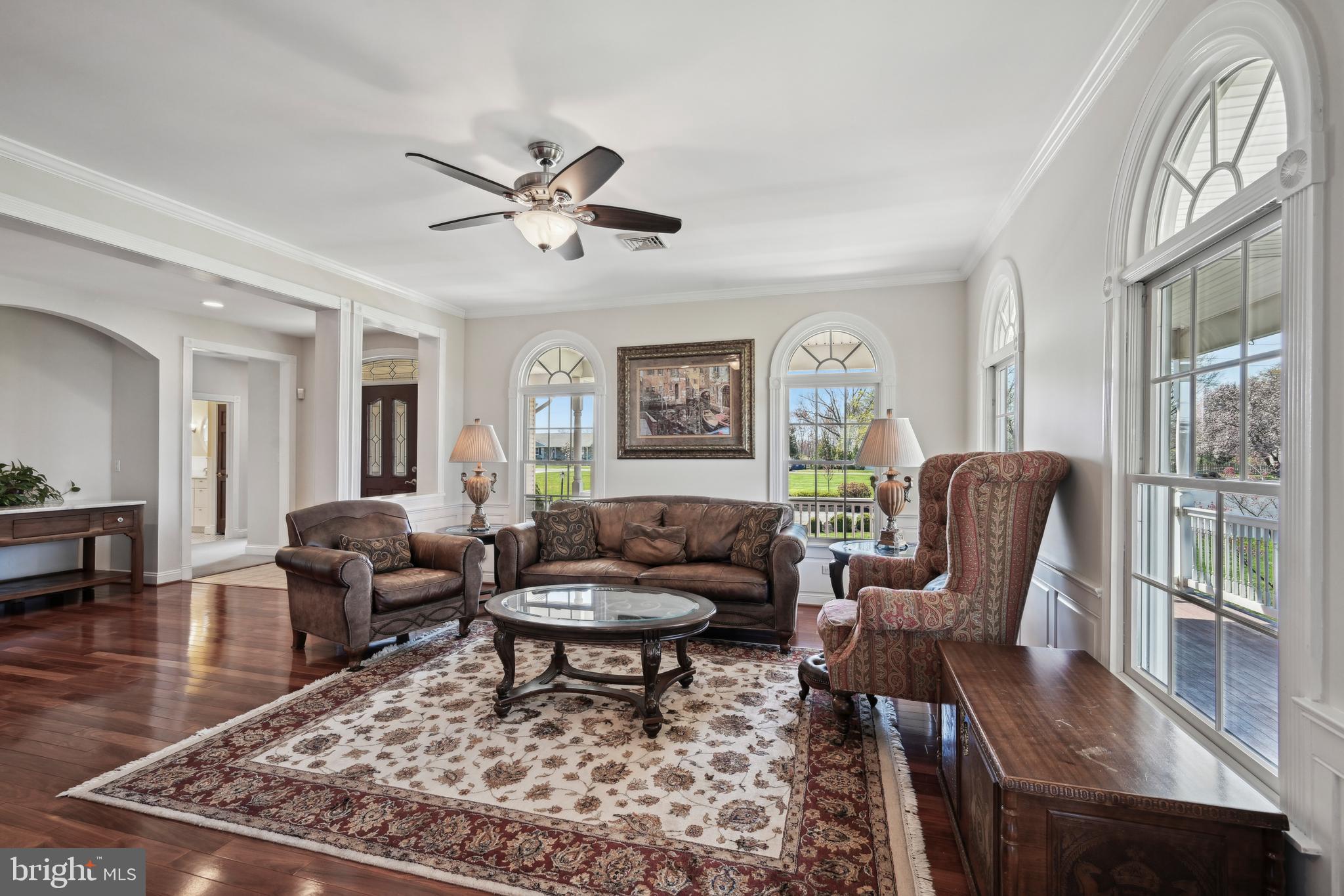 358 Eayrestown Road Southampton, NJ 08088 - Photo 6 of 54 a living room with furniture and a rug