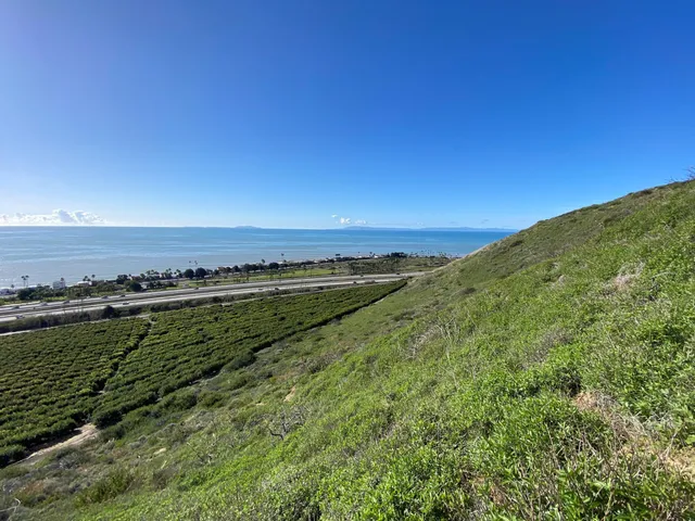 a view of a lake with a outdoor space