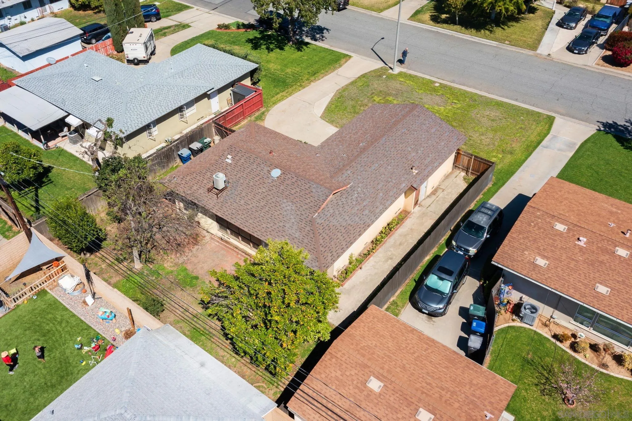 4690 Jarvis Street Riverside, CA 92506 - Photo 5 of 16 an aerial view of a house with a swimming pool
