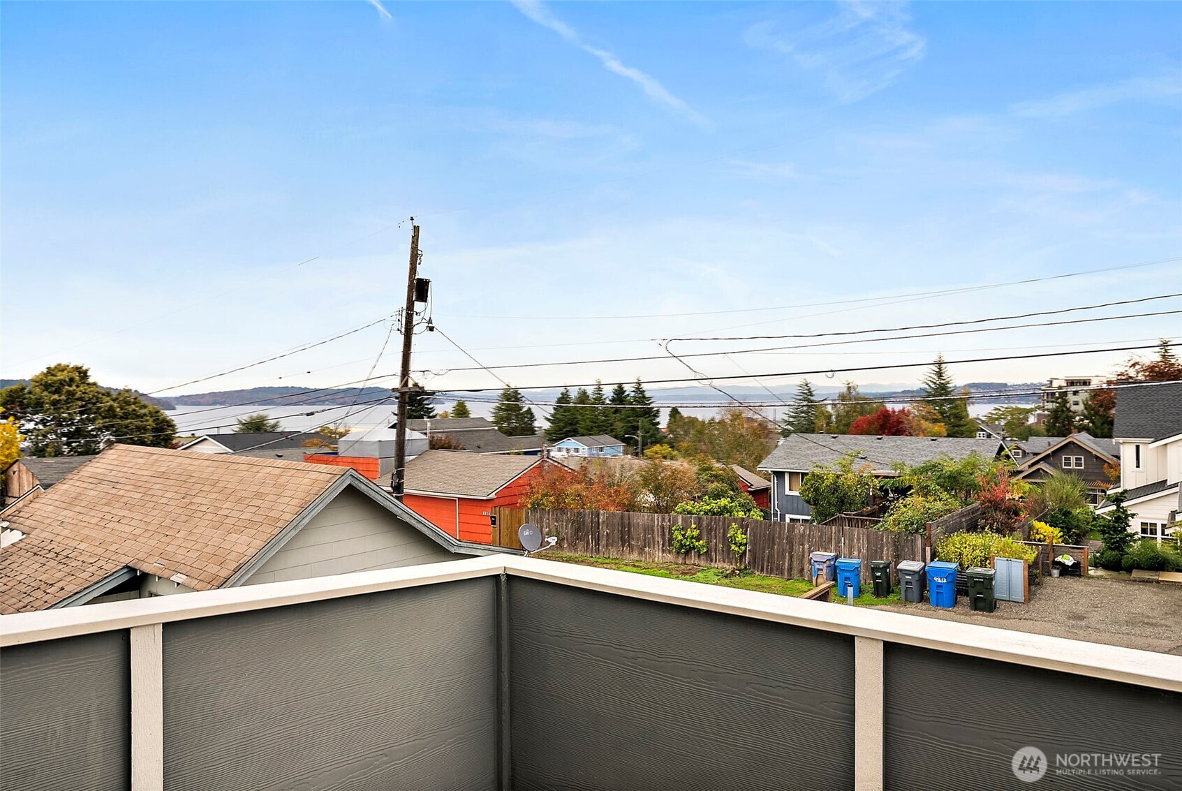 5207 North Pearl Street Ruston, WA 98407 - Photo 19 of 39 a view of a lake from a balcony