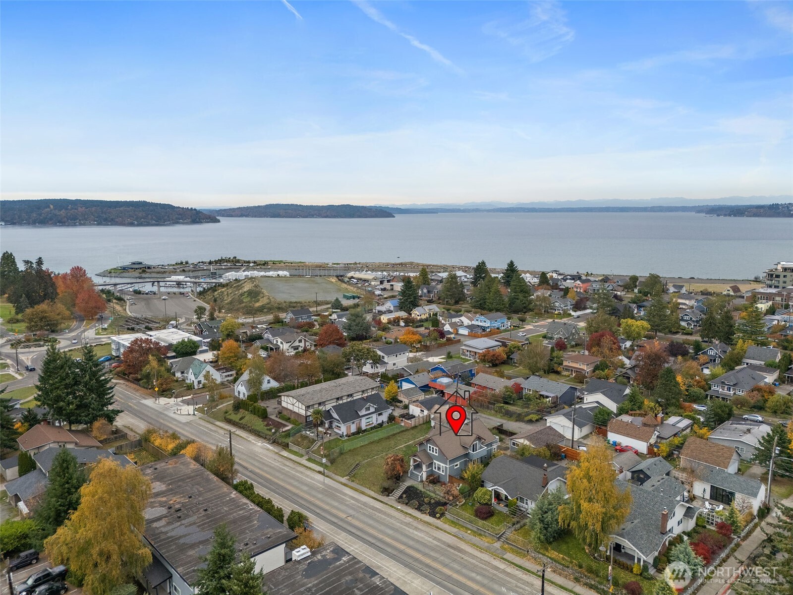 5207 North Pearl Street Ruston, WA 98407 - Photo 37 of 39 an aerial view of a city