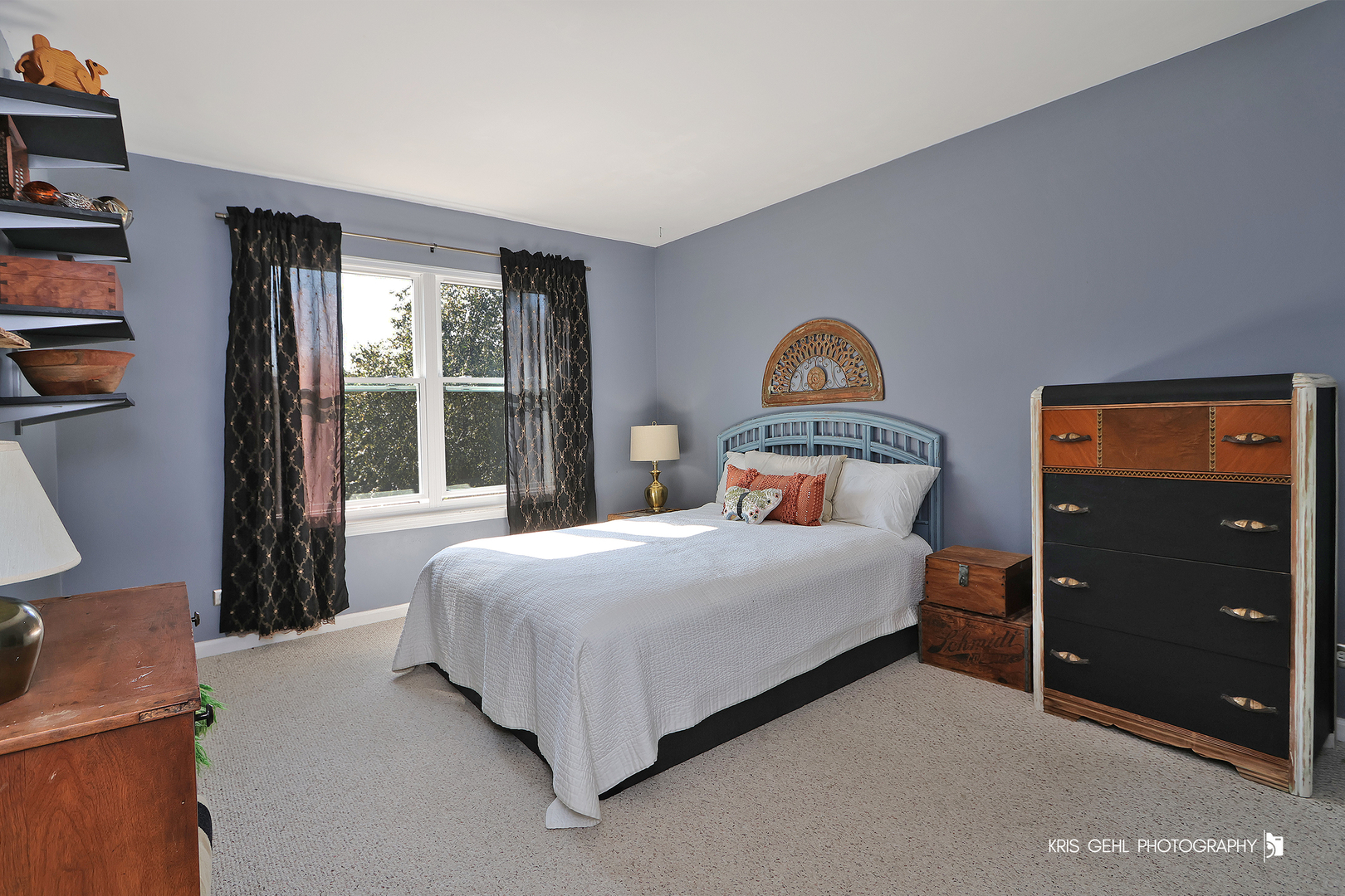 2726 Providence Lane Lindenhurst, IL 60046 - Photo 17 of 29 a bedroom with a bed and window