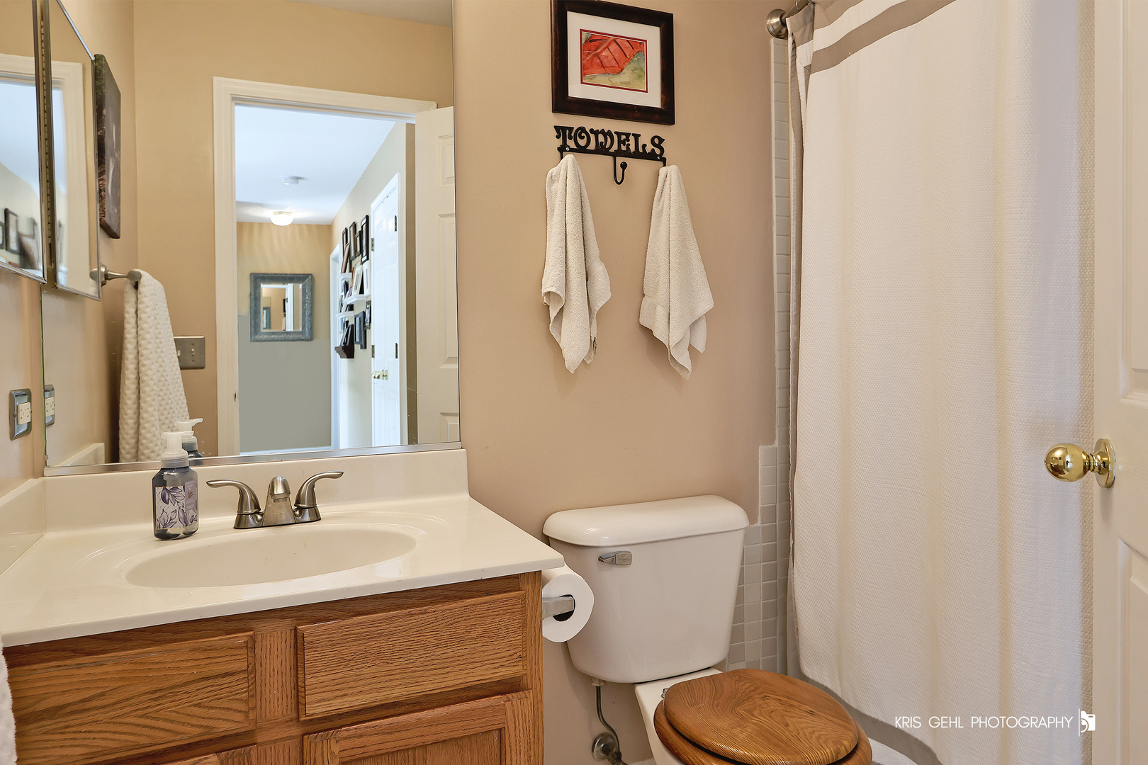 2726 Providence Lane Lindenhurst, IL 60046 - Photo 20 of 29 a bathroom with a sink and a toilet