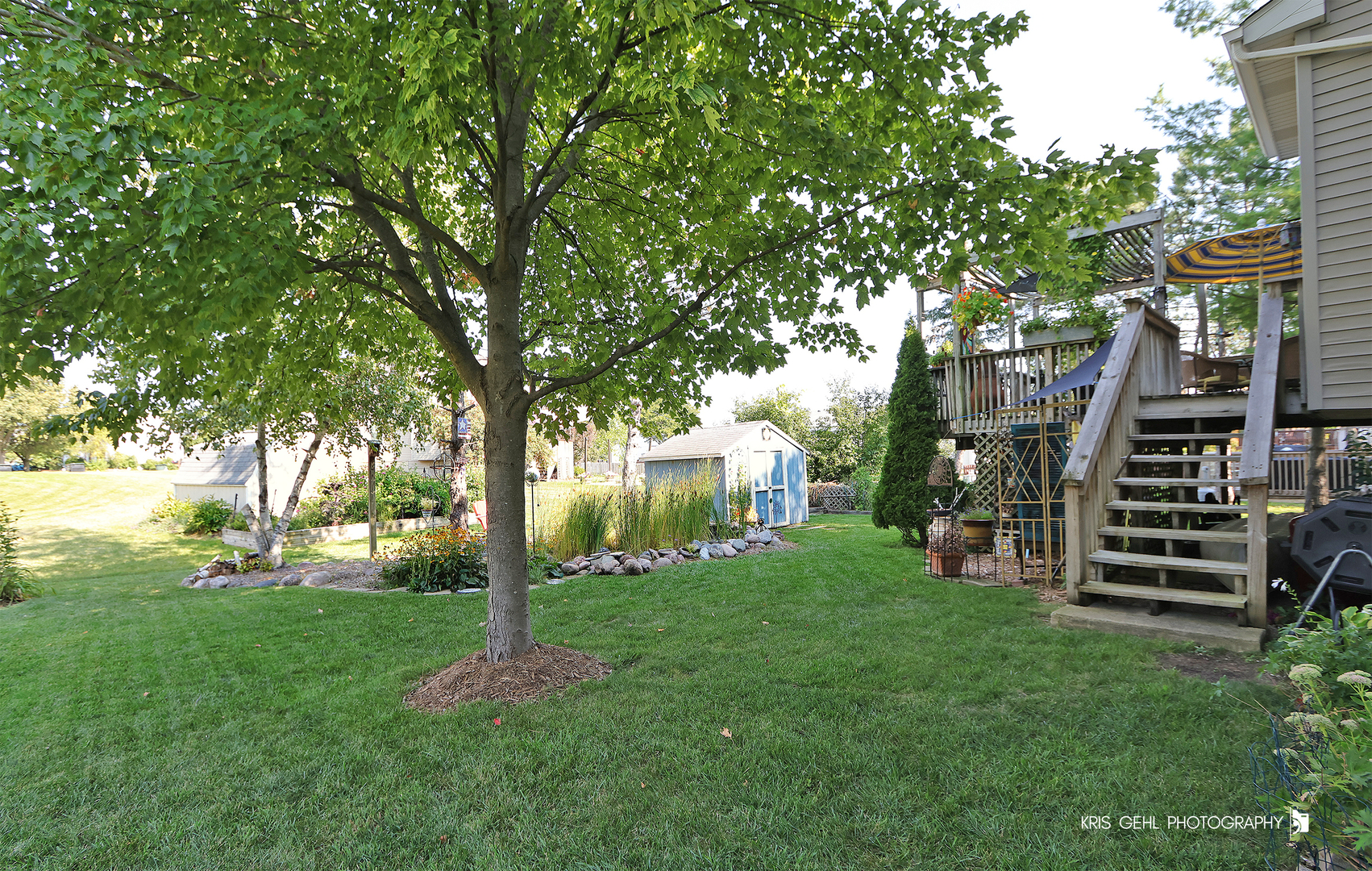 2726 Providence Lane Lindenhurst, IL 60046 - Photo 25 of 29 a view of a garden with plants