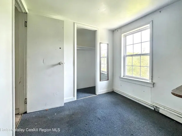 a utility room with cabinets