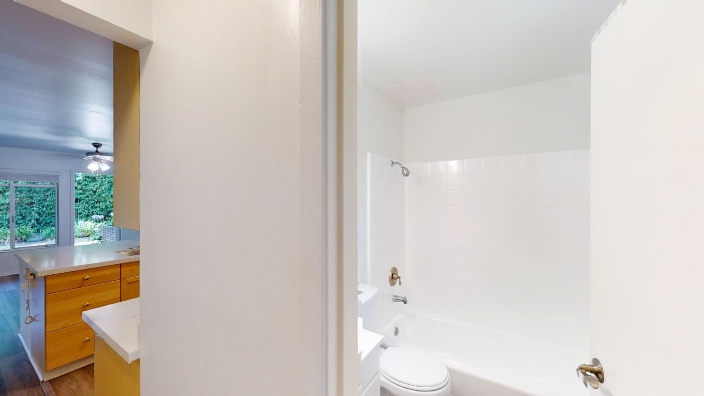 1222 Irwin Street San Rafael, CA 94901 - Photo 10 of 11 a bathroom with a toilet and a shower