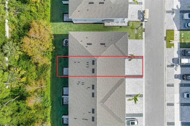 a house view with a outdoor space