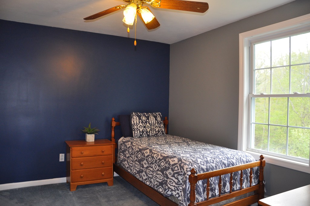 69 Haggerty Road Charlton, MA 01507 - Photo 21 of 30 a bedroom with a bed and a window