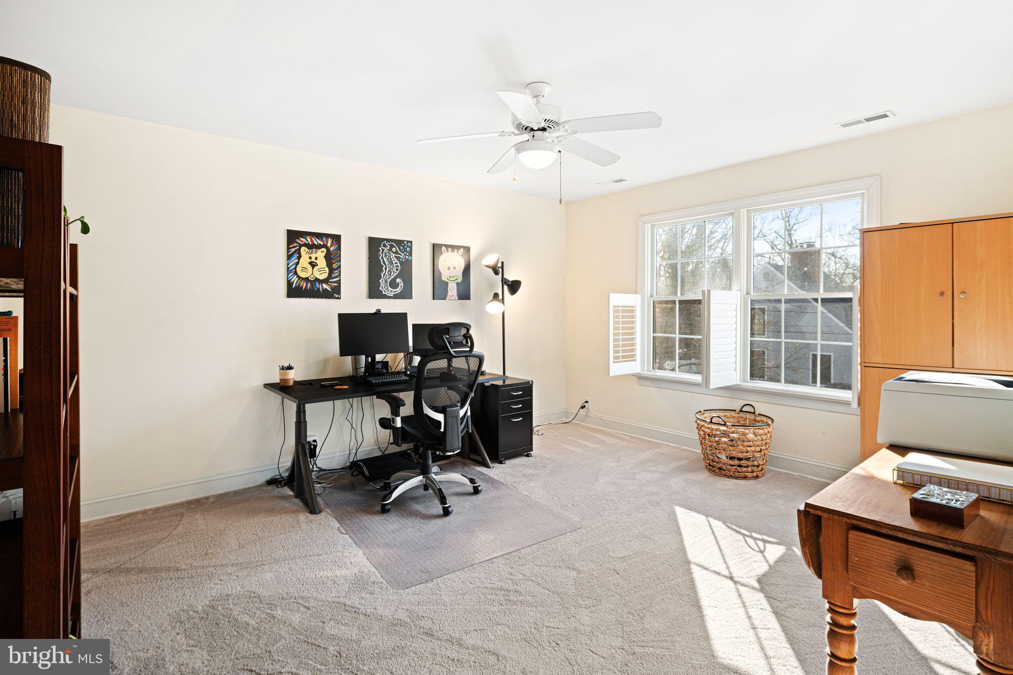 417 East Summit Avenue Haddonfield, NJ 08033 - Photo 28 of 34 a view of a workspace with furniture and a window