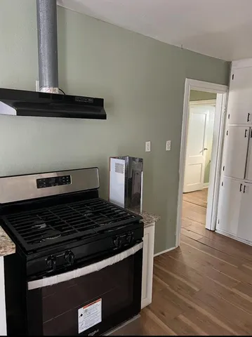 a close view of stove top oven