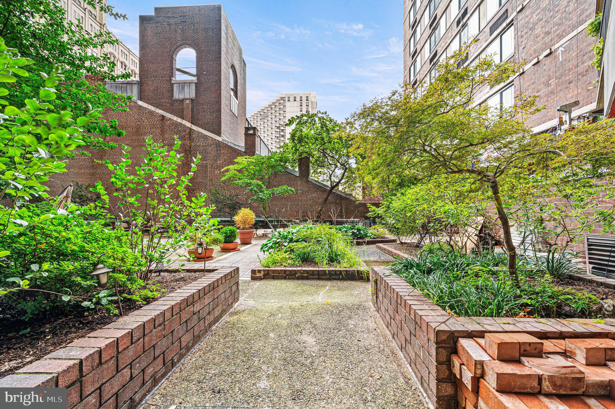 1420 Locust Street, Unit 29R Philadelphia, PA 19102 - Photo 15 of 30 a view of a pathway with a yard