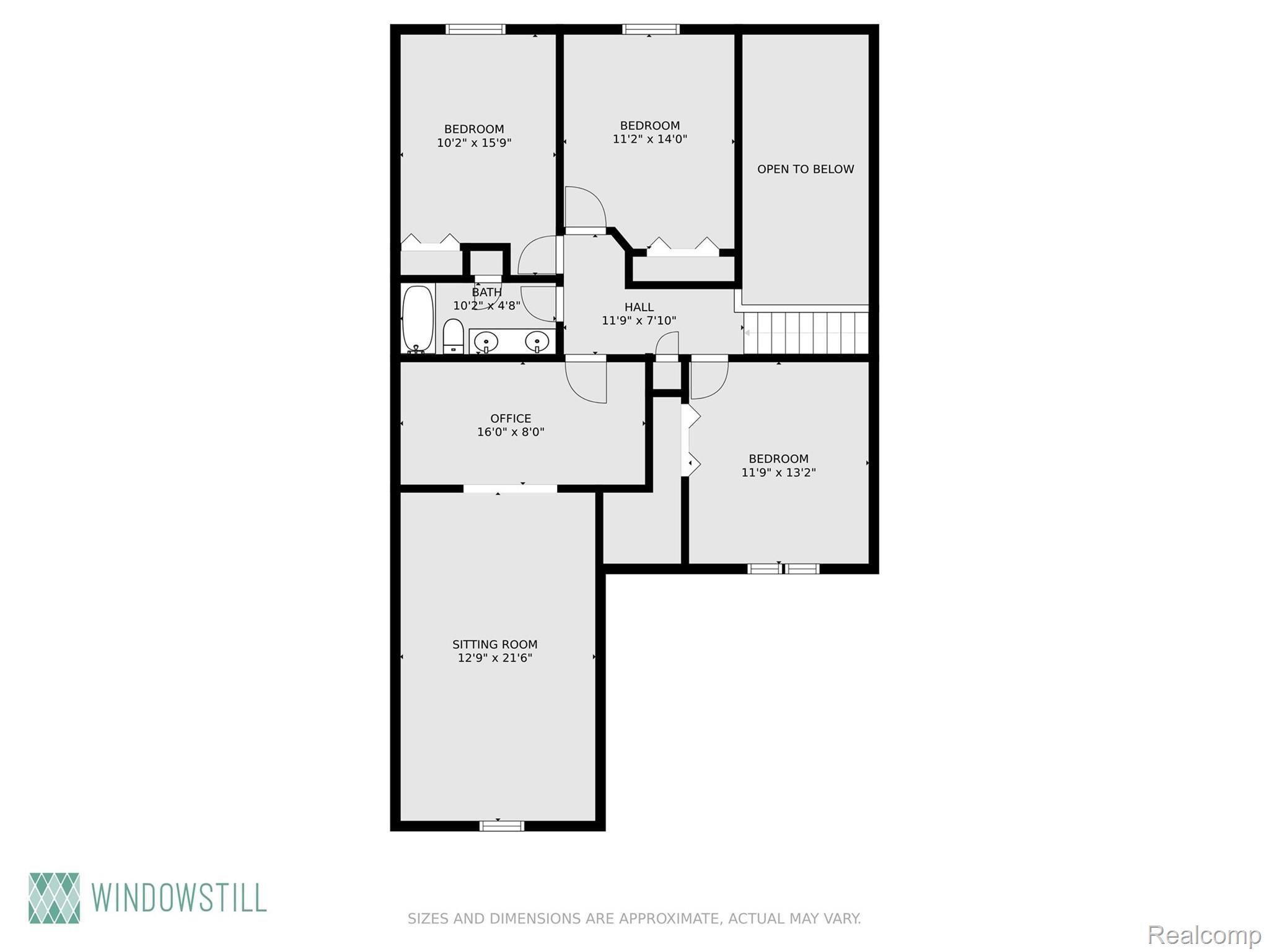 860 North Hacker Road Howell, MI 48843 - Photo 51 of 53 2nd Level Floor Plan