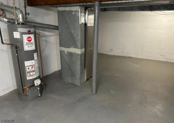a view of water heater room