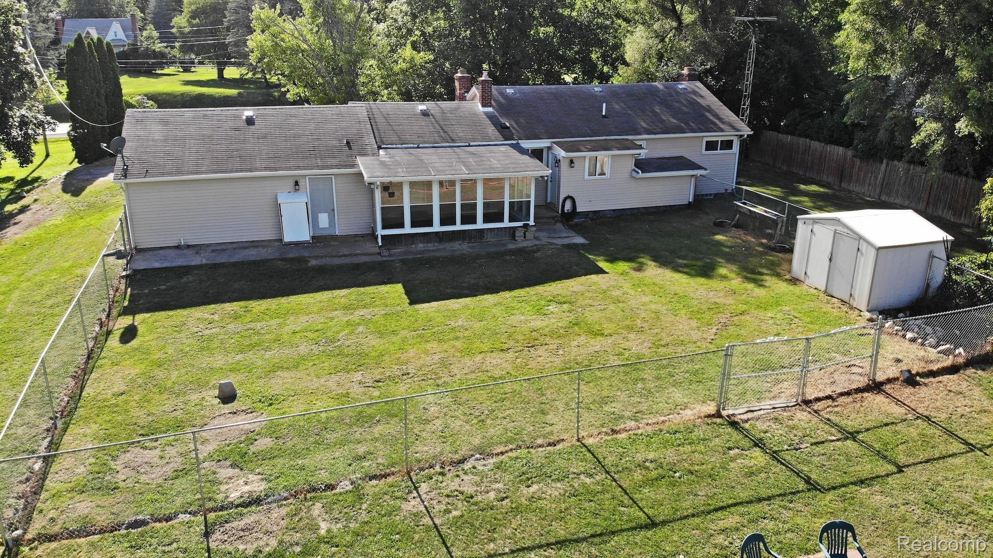 4327 South State Road Davison, MI 48423 - Photo 53 of 68 Aerial Back of Home