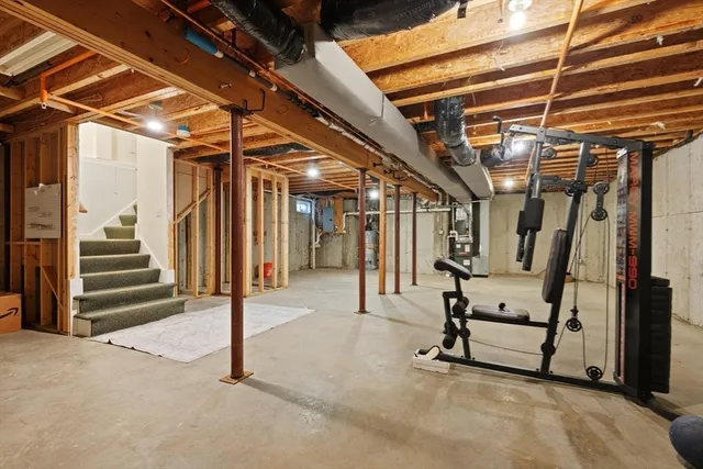 a backyard of a house