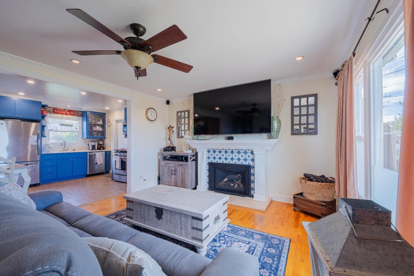 2080 Buchanan Street Seaside, CA 93955 - Photo 6 of 28 a living room with furniture or fireplace and a flat screen tv