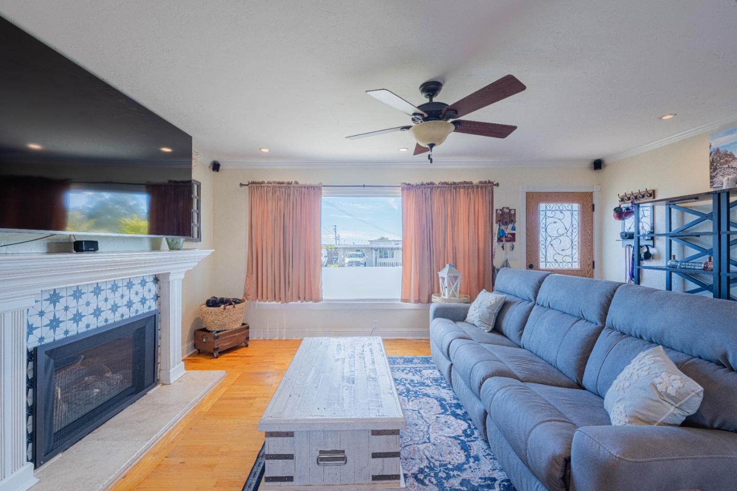 2080 Buchanan Street Seaside, CA 93955 - Photo 10 of 28 a living room with furniture and a fireplace